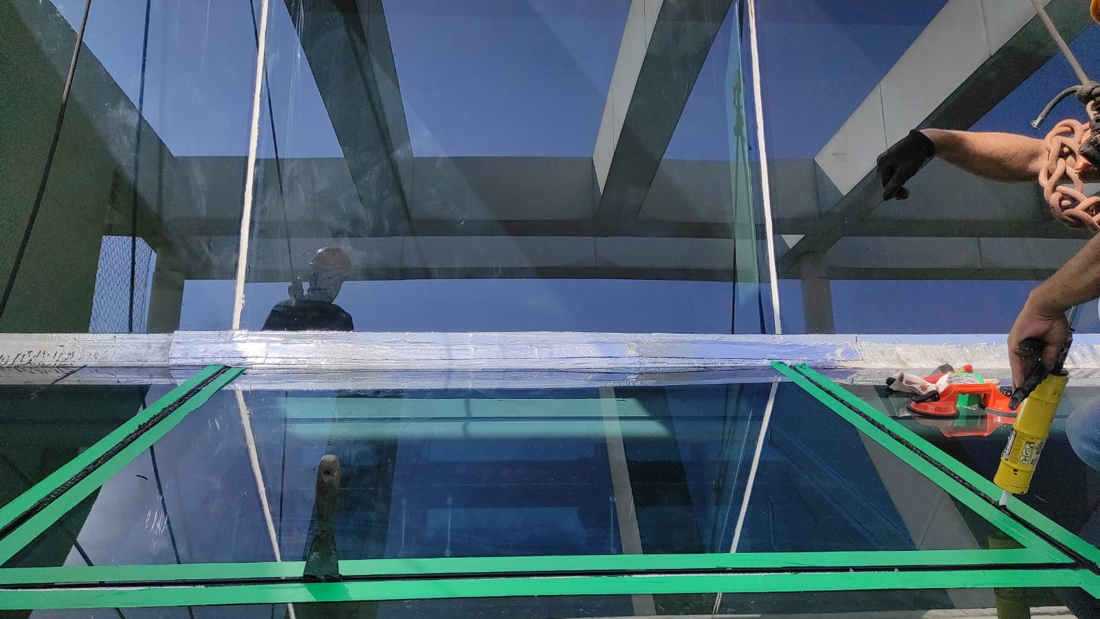 Claraboia com Automação