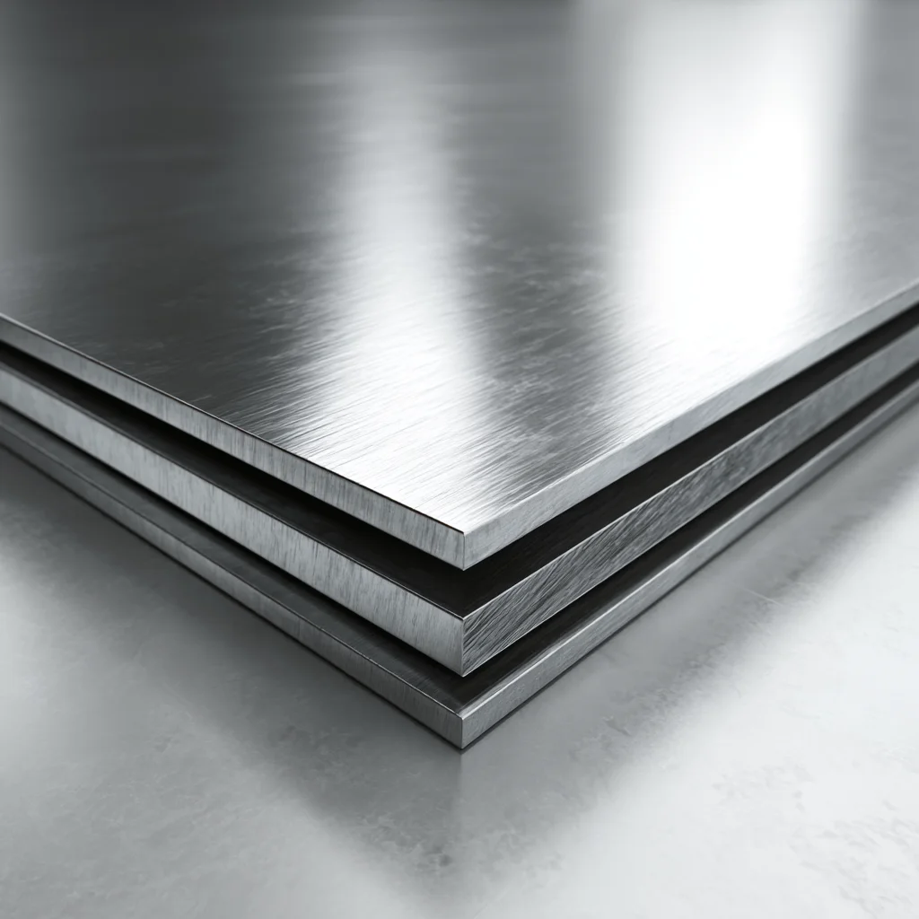 Como Calcular o Custo da sua Fachada: Entenda o Preço por m² Imagem de chapas de metal para ilustrar um artigo sobre como é calculado o preço por metro quadrado (m²) de revestimentos para fachadas