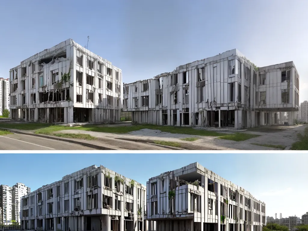 Retrofit de fachada com modernização e eficiência - transformação completa de edifícios